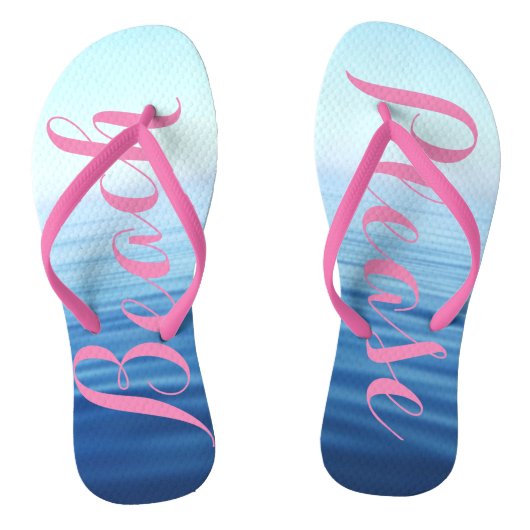 Strand alsjeblieft Ocean Fun Teenslippers (Voetbed)