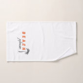 strand alsjeblieft. palmboom. moderne handdoek (Handdoek)