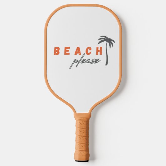 strand, alsjeblieft. Pickleball Paddle (Achterkant)