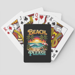 Strand, Alsjeblieft Pokerkaarten