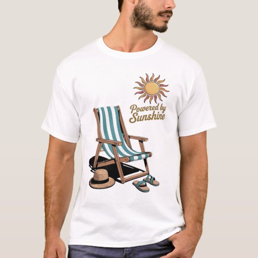 strand alsjeblieft t-shirt (Voorkant)