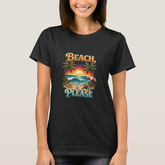 Strand, Alsjeblieft T-shirt (Voorkant)