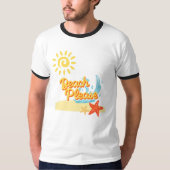strand alsjeblieft t-shirt (Voorkant)