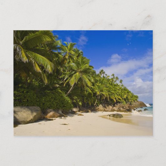 Strand Anse Victorin 3 Briefkaart (Voorkant)
