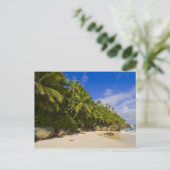 Strand Anse Victorin 3 Briefkaart (Staand voorkant)