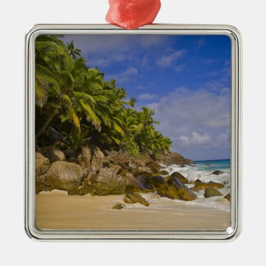 Strand Anse Victorin 4 Metalen Ornament (Voorkant)