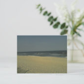 Strand ansichtkaart briefkaart (Staand voorkant)
