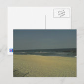 Strand ansichtkaart briefkaart (Voorkant / Achterkant)