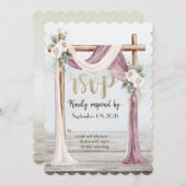 Strand Arbor RSVP Kaart (Voorkant / Achterkant)