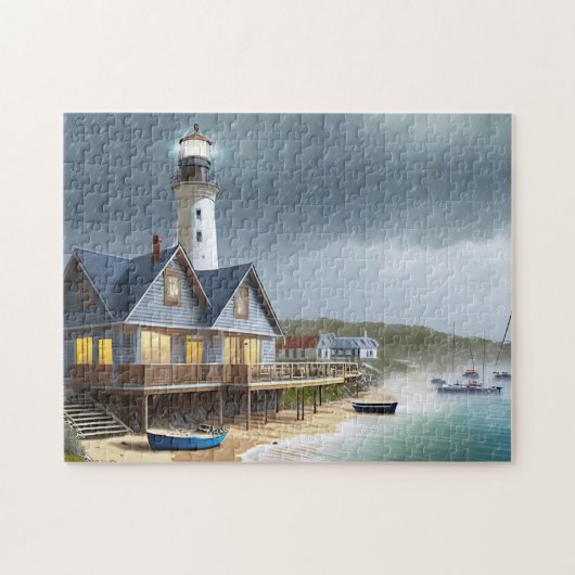 Strand Art Bold en mooi puzzel strand (Horizontaal)