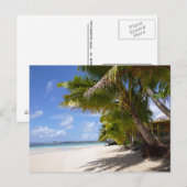 Strand auf Samoa Savaii Briefkaart (Voorkant / Achterkant)