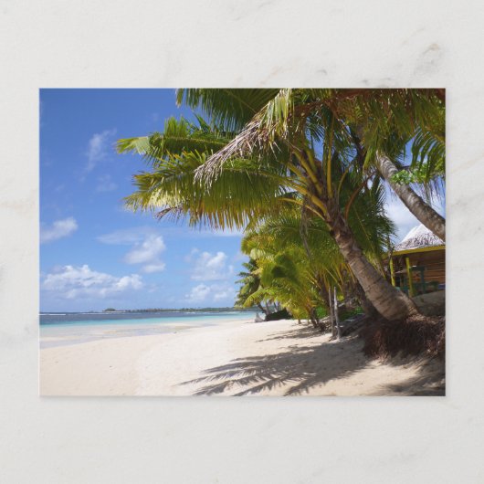 Strand auf Samoa Savaii Briefkaart (Voorkant)