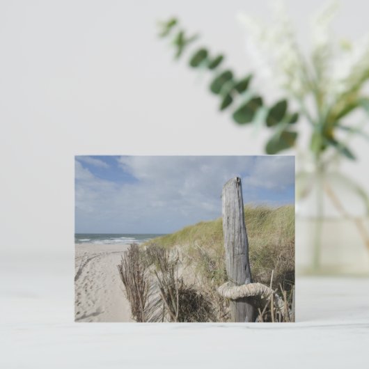 Strand auf Sylt Briefkaart (Staand voorkant)