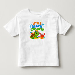 🐢 Strand Avonturen Cartoon Voor Peuters 🏖️ Kinder Shirts