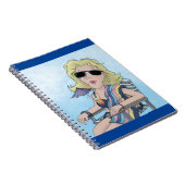 Strand Babe Notitieboek (Rechterzijde)