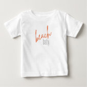 strand baby. Baby T-Shirt (Voorkant)