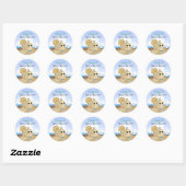 Strand Baby Neutrale Baby shower Stickers (Vel)