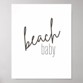 strand baby. Poster & Prints