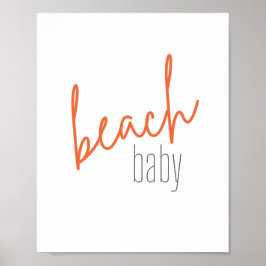 strand baby. Poster & Prints
