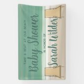 Strand Baby shower Banner (Verticaal)