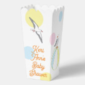 Strand Baby shower Favor Boxes Bedankdoosjes (Achterkant)