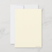 Strand Baby shower Seashell Nautische Oceaan Bedankkaart (Achterkant)