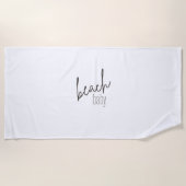 strand baby. Strandlakens (Voorkant)