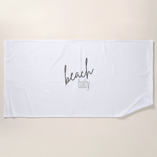 strand baby. Strandlakens (Voorkant)