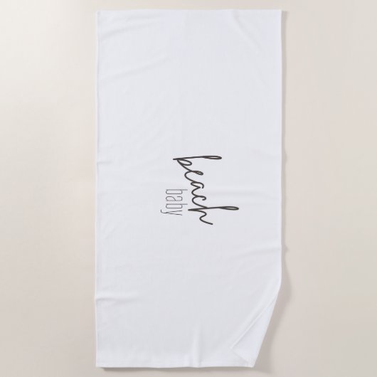 strand baby. Strandlakens (Voorkant)