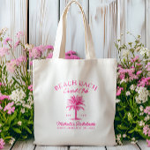 Strand Bach Tropische Bachelorette Party Custom Tote Bag