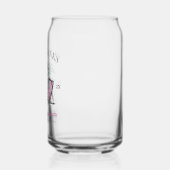 Strand Bachelorette Party Aangepaste Bruidsmeisje  Blikvorm Glas (Links)