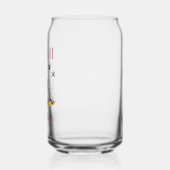 Strand Bachelorette Party Bruidsmeisje Aangepaste  Blikvorm Glas (Links)