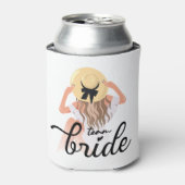 Strand Bachelorette Party Bruidsmeisje Blikjeskoeler (Blikje Voorkant)