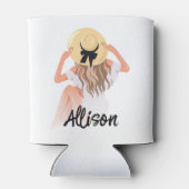 Strand Bachelorette Party Bruidsmeisje Blikjeskoeler (Achterkant)