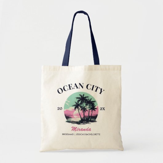 Strand Bachelorette Party Bruidsmeisje Gift Tote Bag (Voorkant)