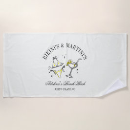 Strand Bachelorette Party Favor Social Club Strandlaken