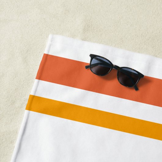 Strand Bachelorette Party Groovy Beach Bride Custo Strandlaken (In situ)