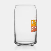 Strand Bachelorette Party Groovy bruid's stranden Blikvorm Glas (Rechts)