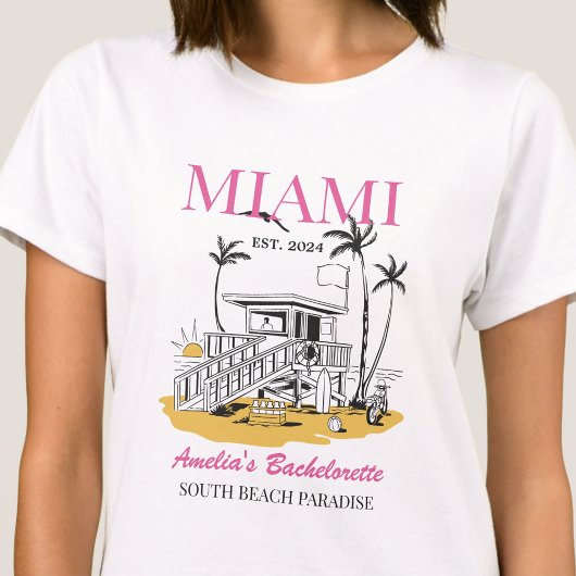 Strand Bachelorette Party Meisjes Trip Aangepaste T-shirt