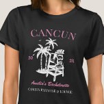 Strand Bachelorette Party Meisjes Vakantie Aangepa T-shirt<br><div class="desc">Maak een plons op uw aankomende vrijgezellenfeest met deze prachtige strand vrijgezellenfeest gepersonaliseerde t-shirts. Of je nu een stranduitstap, een meisjesvakantie of een beste vriendenvakantie viert, deze custom beach bachelorette party t-shirts zijn de perfecte aanvulling op je onvergetelijke uitje. Voeg een persoonlijke touch toe aan uw vrijgezellenfeestkleding met aangepaste naam,...</div>