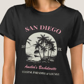 Strand Bachelorette Party Meisjes Weekend Trip Bri T-shirt