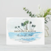 Strand Bachelorette Routebeschrijving Kaart (Staand voorkant)