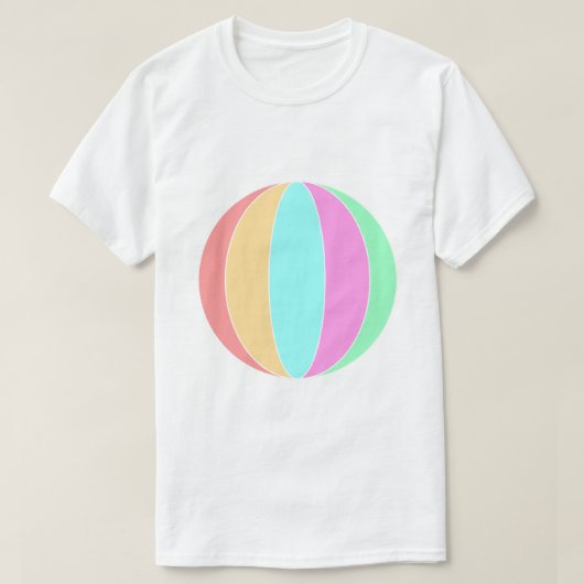 Strand Bal Bal Strand T-shirt (Design voorkant)