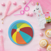 Strand bal zwembad partij papier borden papieren bordje (Feest)