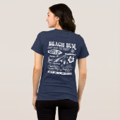 Strand Balorige Zomer Tri-Blend Shirt (Achterkant volledig)