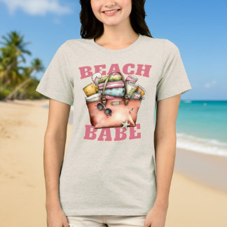 Strand Barmeid Zomer Tri-Blend Shirt