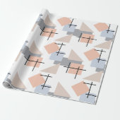 Strand Bauhaus Cadeaupapier (Uitgerold)