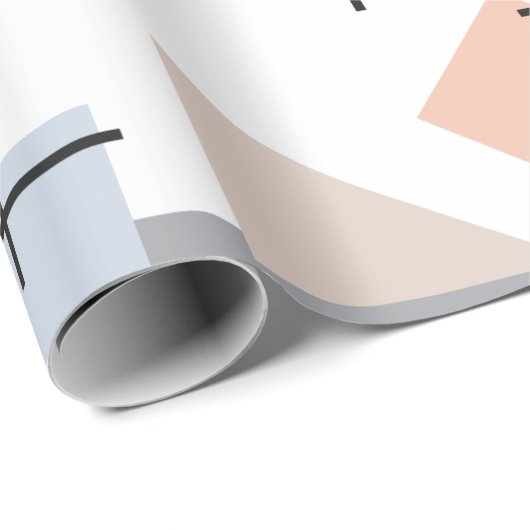 Strand Bauhaus Cadeaupapier (Rol Hoek)