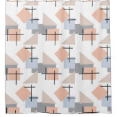 Strand Bauhaus Douchegordijn (Voorkant)