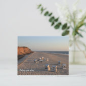 Strand - Beach, Strandkorb, Sylt Briefkaart (Staand voorkant)